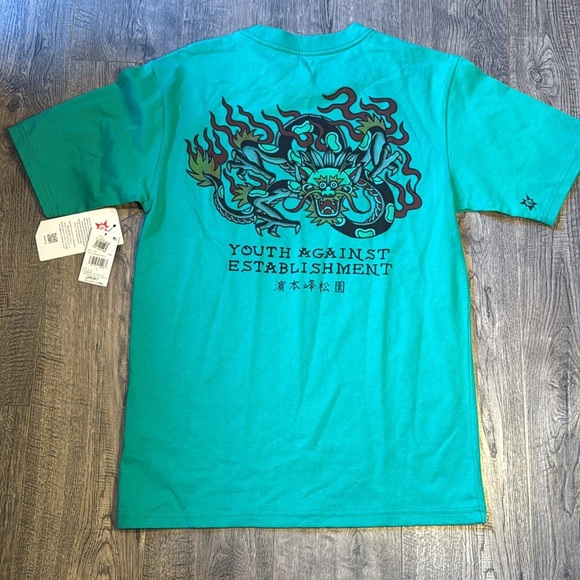 Volcom Yusuke Piper Graphic T-Shirt Small Relaxed Fit New With Tags - Picture 4 of 5